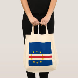 Kaapverdische vlag tote bag