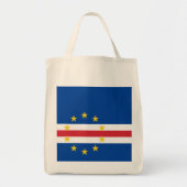 Kaapverdische vlag tote bag (Voorkant)