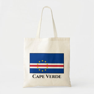 Kaapverdische vlag tote bag