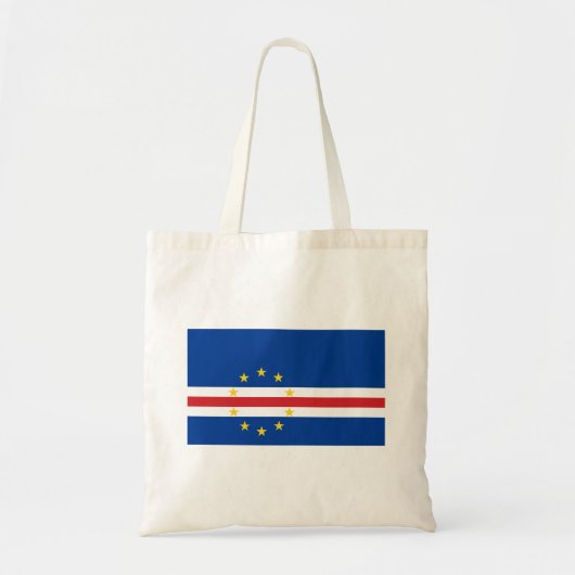 Kaapverdische vlag tote bag (Voorkant)