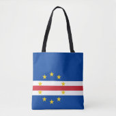 Kaapverdische vlag tote bag (Voorkant)