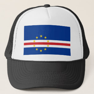 Kaapverdische vlag trucker pet