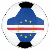 Kaapverdische vlag voetbal (Voorkant)