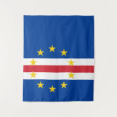 Kaapverdische vlag wandkleed (Voorkant)