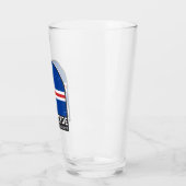 Kaapverdische vlaggenembleem noodlijdende  glas (Links)