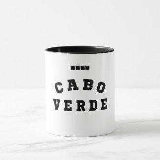 Kaapverdische voetbalfan mok