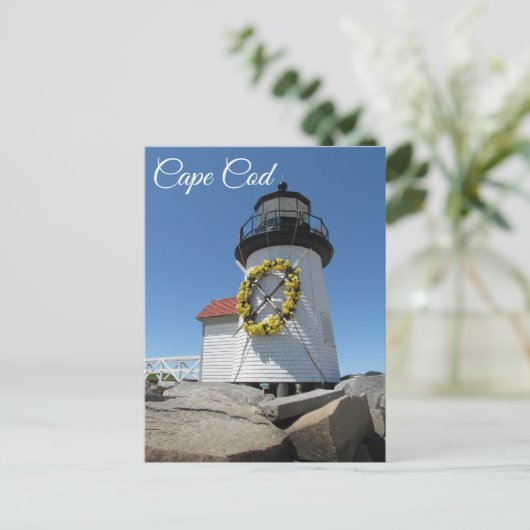 Kaapverdische vuurtoren, Nantucket, massaal Briefk Briefkaart (Staand voorkant)