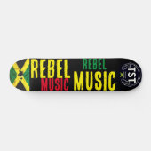 Kaarbord voor REBEL MUSIC JMT( JAM ) Persoonlijk Skateboard (Horizontaal)