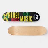 Kaarbord voor REBEL MUSIC JMT( JAM ) Persoonlijk Skateboard (Horizontaal)