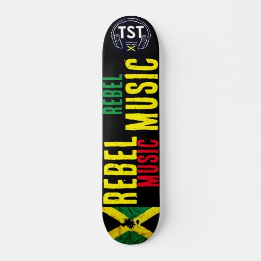 Kaarbord voor REBEL MUSIC JMT( JAM ) Persoonlijk Skateboard (Voorkant)