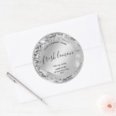 Kaaretiket Elegant Product Packaging Ronde Sticker (Envelop)