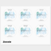 Kaaretiket product zwart-roze goudzijde etiket (Vel)