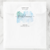 Kaaretiket product zwart-roze goudzijde etiket (Tas)