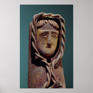 Kaarhouder met een afbeelding van Jezus Poster