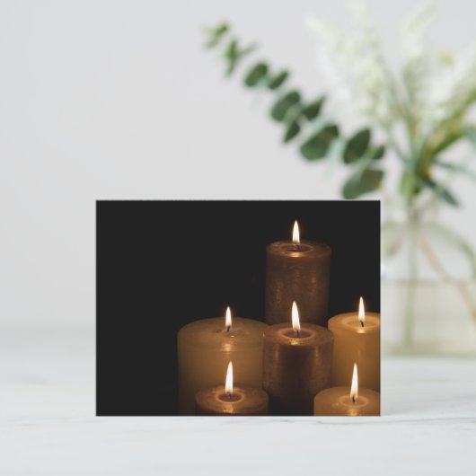 Kaarlicht Briefkaart (Staand voorkant)