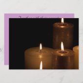 Kaarlicht Kaart (Voorkant / Achterkant)