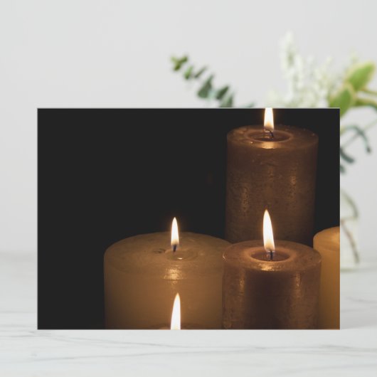 Kaarlicht Kaart (Staand voorkant)