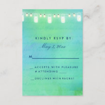 Kaarlichten en moeraspotten in blauw groen