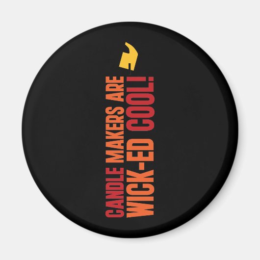 Kaarmakers zijn WICKed Cool Magneet (Voorkant)