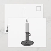 Kaars 01 briefkaart (Voorkant / Achterkant)