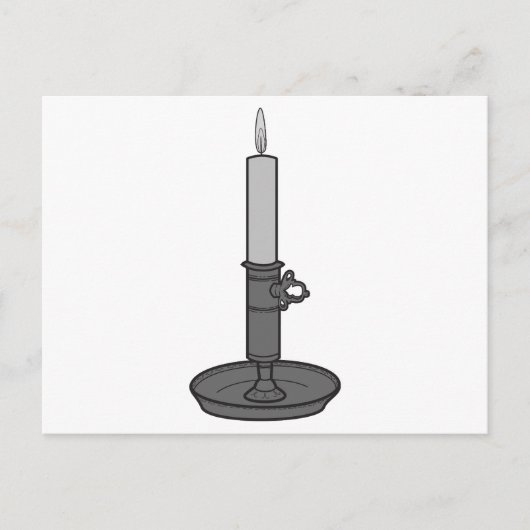 Kaars 01 briefkaart (Voorkant)