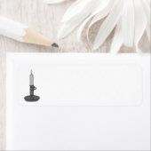 Kaars 01 etiket (Insitu)