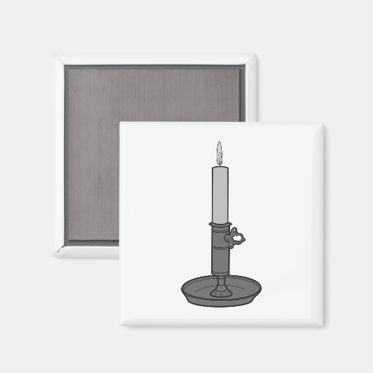 Kaars 01 magneet (Voorkant / Achterkant)