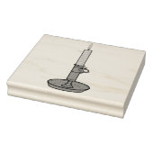 Kaars 01 rubberstempel (Stempel)