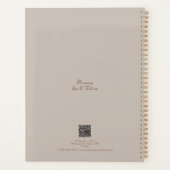 Kaars, borstel, spa en wellness planner (Achterkant)