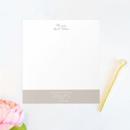 Kaars, Borstel, Spa & Welzijn Notitieblok