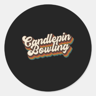 Kaars Bowling Kaars Bowling Ronde Sticker