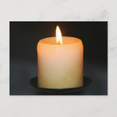 kaars briefkaart (Voorkant)