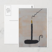 Kaars Briefkaart (Voorkant / Achterkant)