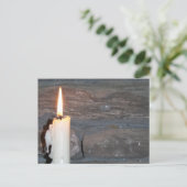 Kaars Briefkaart (Staand voorkant)