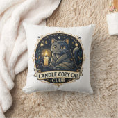 Kaars Cozy Kat Kat Vader Cadeau Idee - Kaars Cozy Kussen (Deken)