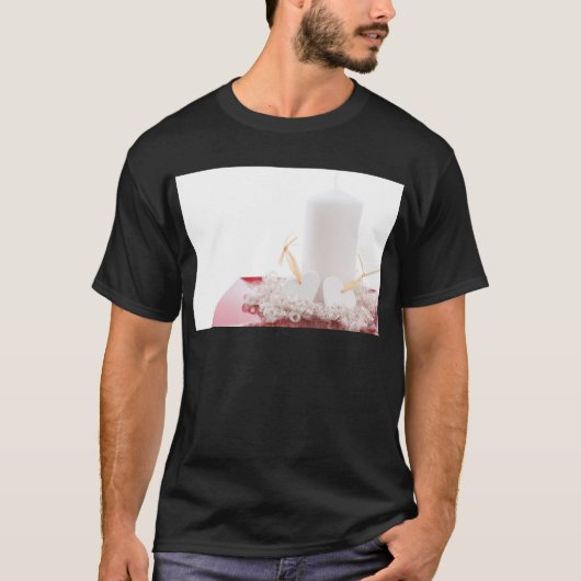 Kaars & Hartjes T-shirt (Voorkant)