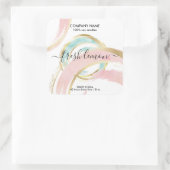 Kaars het moderne abstracte etiket van het product (Tas)