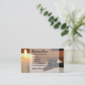 Kaars, hete rotsen visitekaartje