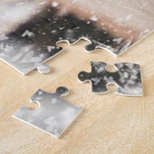 Kaars, Hulstbes, Feestdag Legpuzzel (Zijkant)