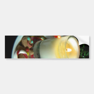 Kaars III van het Koekje van Kerstmis Bumpersticker