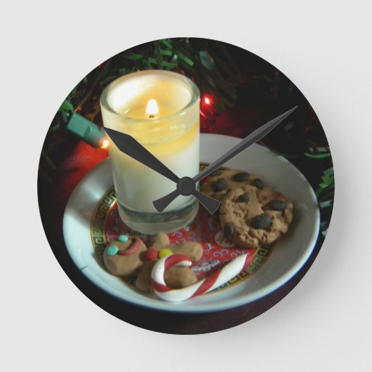 Kaars III van het Koekje van Kerstmis Ronde Klok (Voorkant)