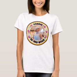 Kaars in de wind Vrouwen T-shirt