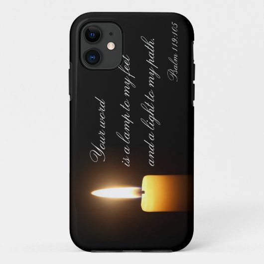 Kaars in het donker Case-Mate iPhone case (Achterkant)