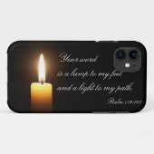 Kaars in het donker Case-Mate iPhone case (Achterkant (horizontaal))