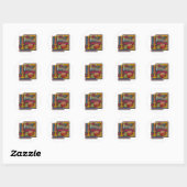 KAARS JUBILEUM T RONDE STICKER (Vel)
