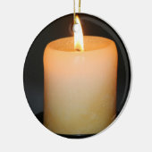 kaars keramisch ornament (Links)