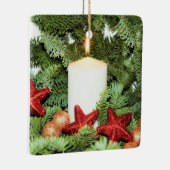 Kaars Kerst Ornament (Rechts)