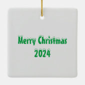 Kaars Kerst Ornament (Achterkant)