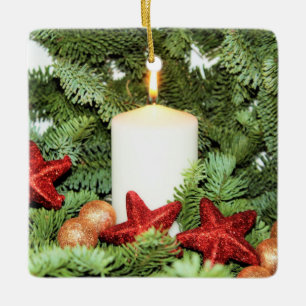 Kaars Kerst Ornament