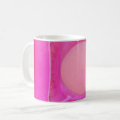 Kaars, lichtroze liefdeskaarslicht koffiemok (Voorkant links)